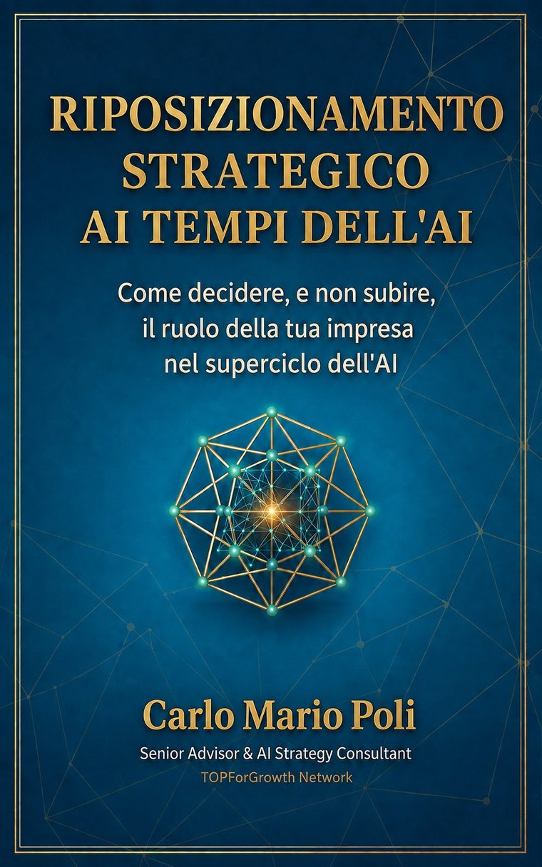 Copertina di Riposizionamento Strategico ai tempi dell'AI